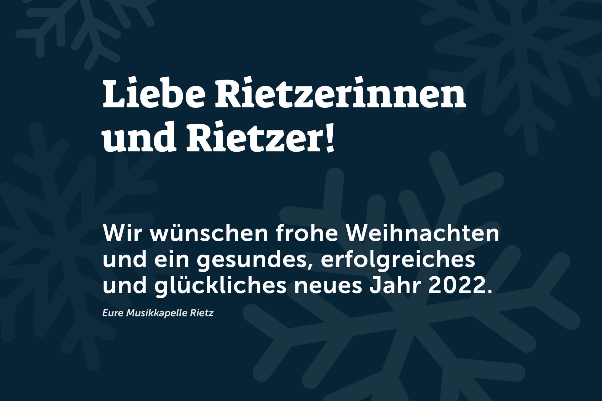 Frohe Weihnachten